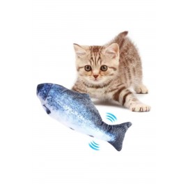 Hareketli Titreşimli Oynayan Balık Kedi Oyuncak 