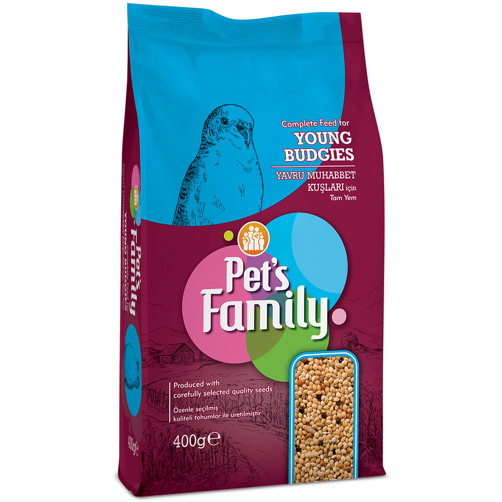 Pets Family Yavru Muhabbet Yemi 400g