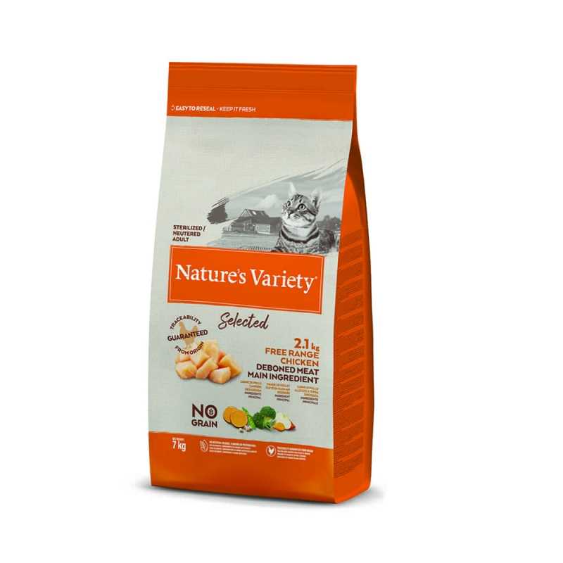 Natures Variety No Grain Sterilized Free Range Chicken 1,25 Kg