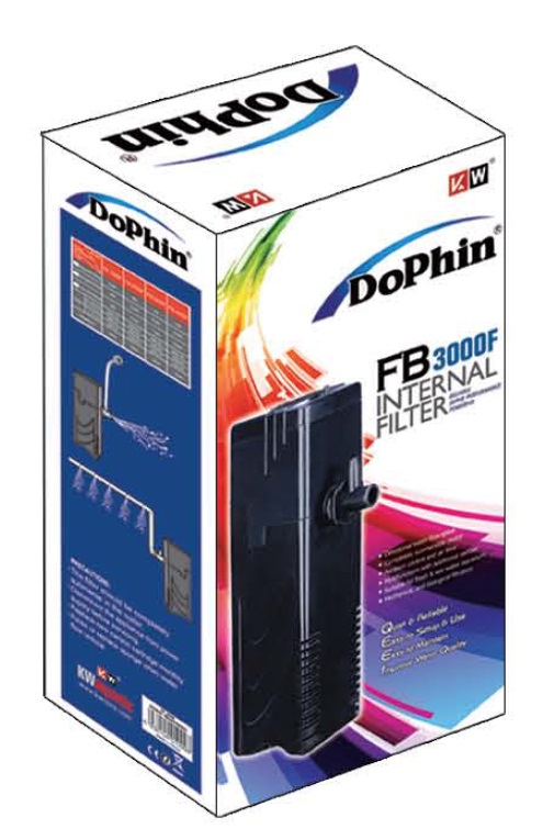 Dophin İç Filtre 500 L/h - Akvaryum İç Filtre