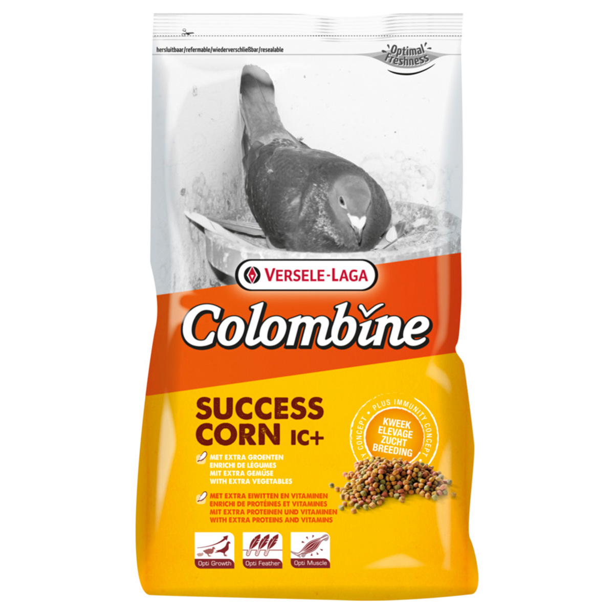 Versele Laga Colombine Success Corn I.C. Pelet Güvercin Yemi 3kg