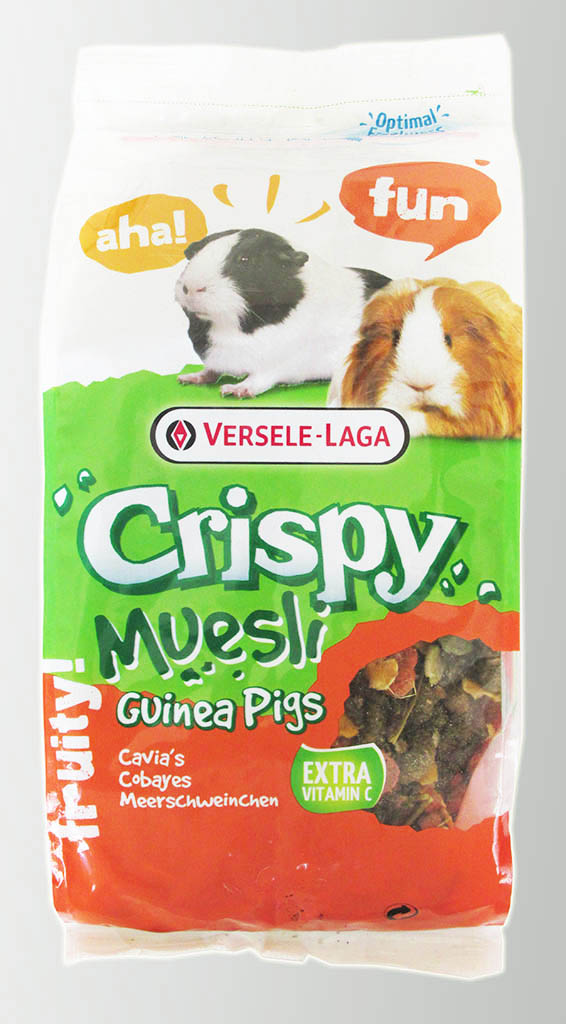 Versele Laga Crispy Muesli Guinea Pig 1 Kg Yem - Sağlıklı ve Lezzetli Hamur Pig Maması