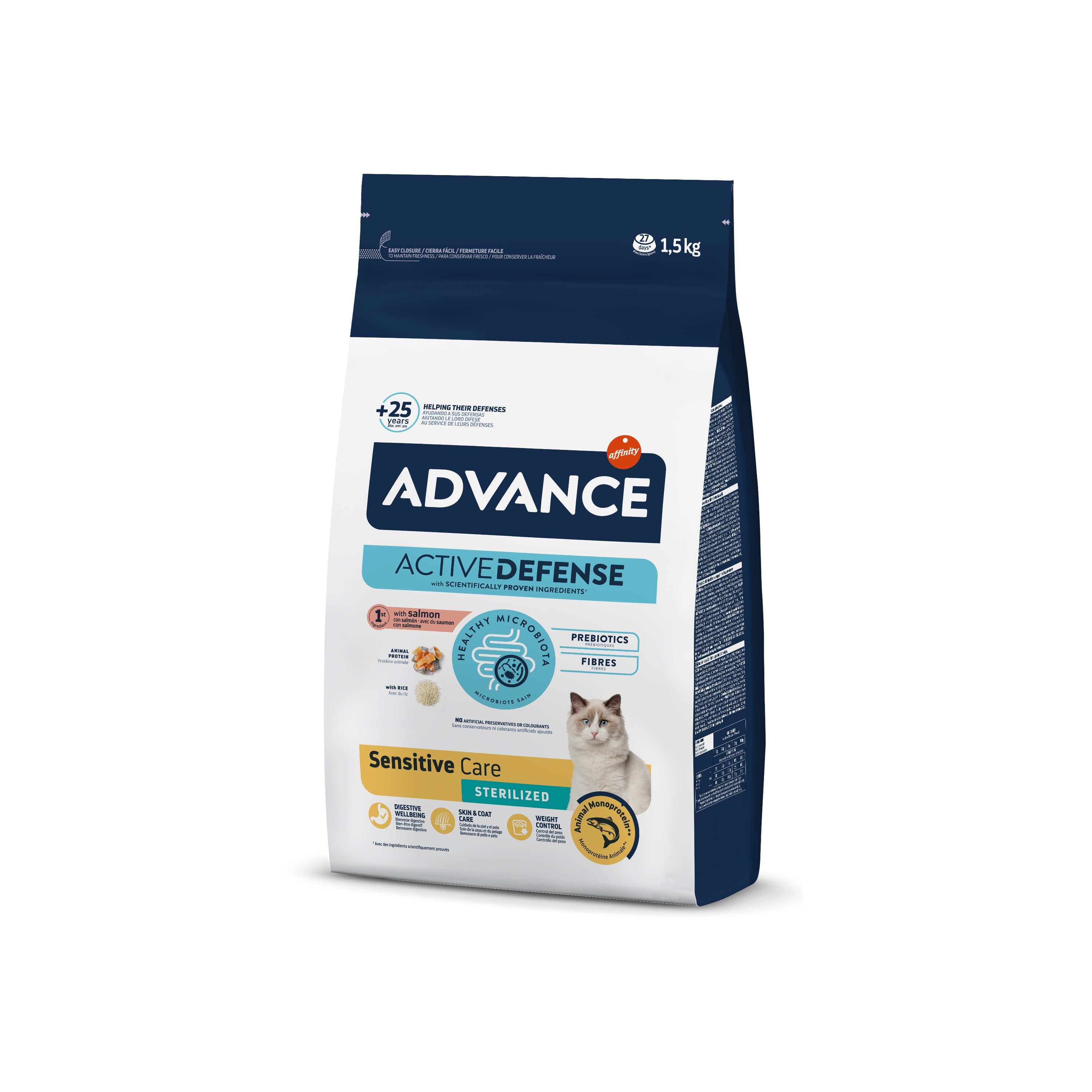 Advance Cat Sterılızed Salmon Sensıtıve 1.5 Kg