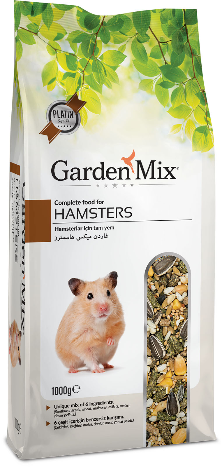 Gardenmix Platin Hamster Yemi 1kg