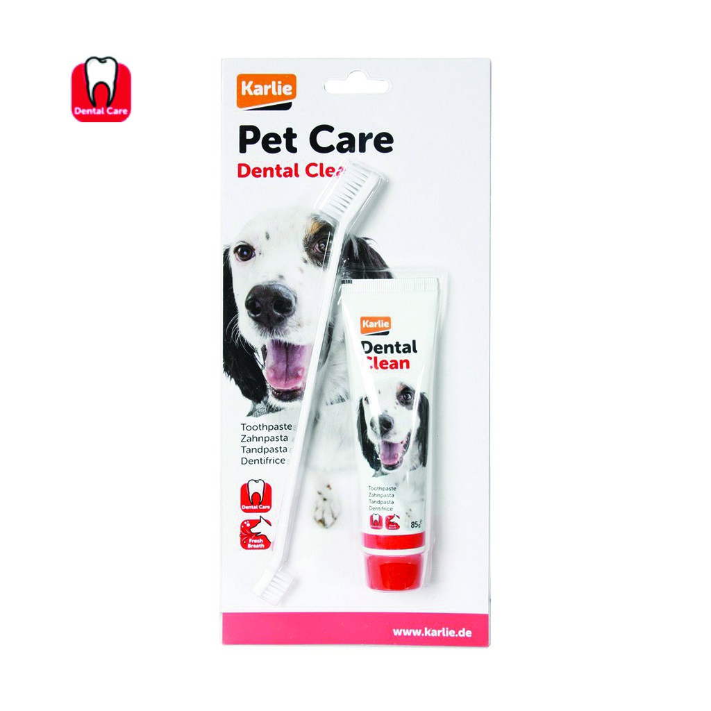 Karlıe Köpek Diş Fırçası + Macunu 85g