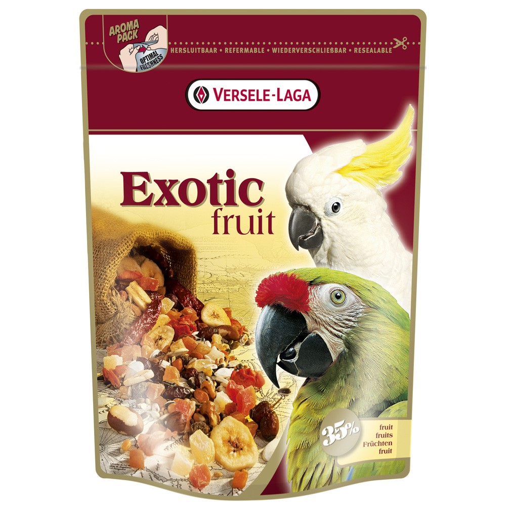 Versele Laga Prestige Exotic Fruit Papağan & Paraket Meyve Karışımı 600 G