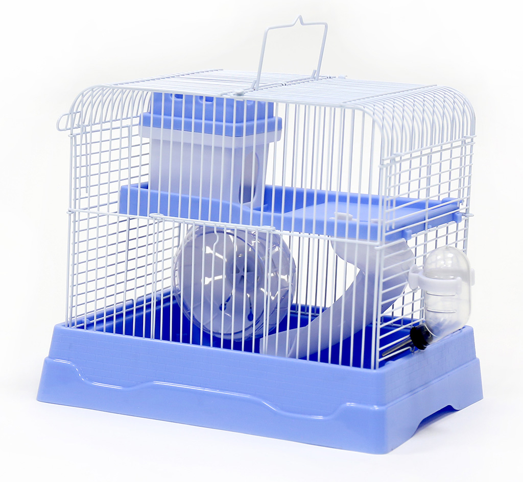 Dayang Hamster Kafesi 30x23x26 - Hamsterlar İçin Donanımlı Kafes