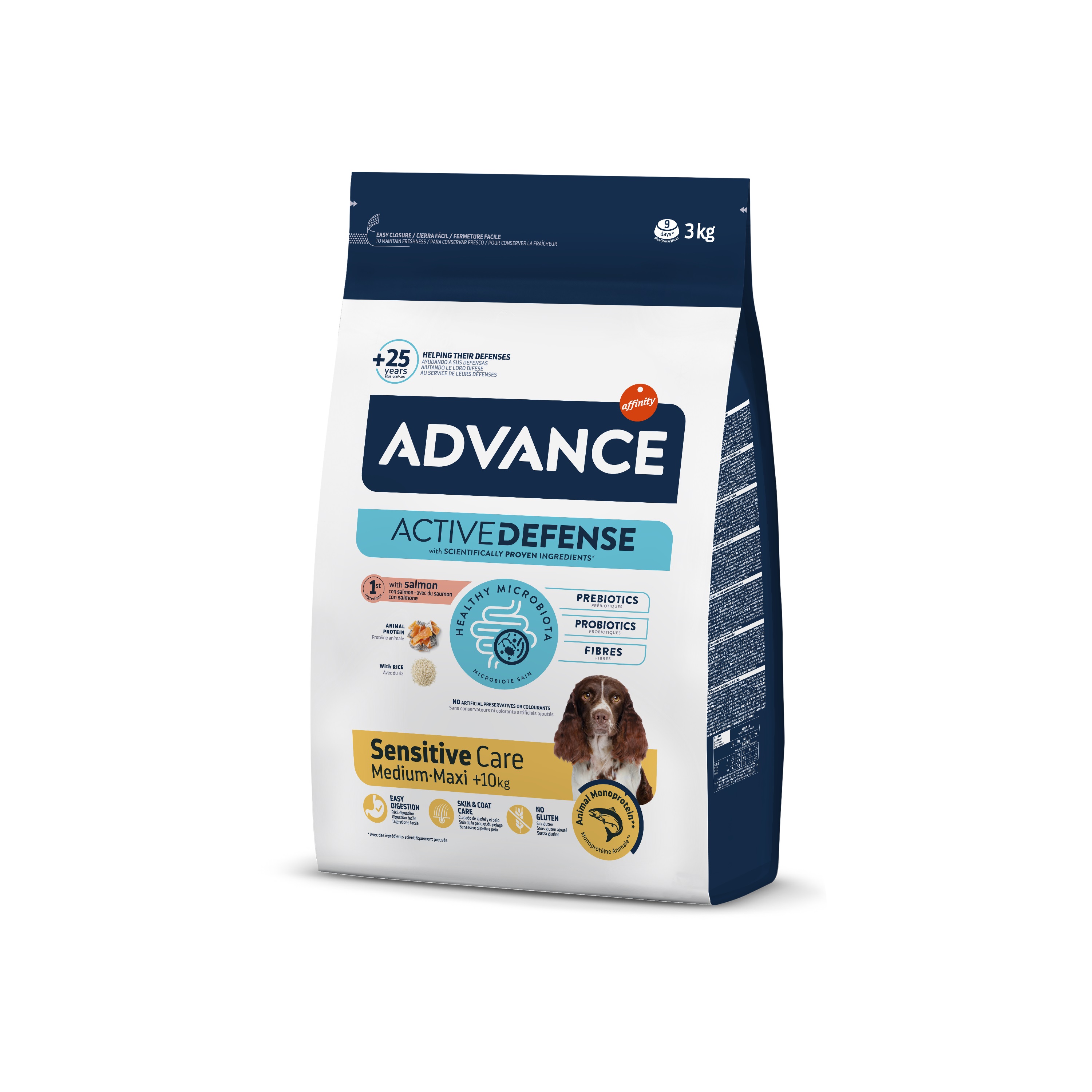 Advance Dog Sensitive Salmon & Rice 3 Kg