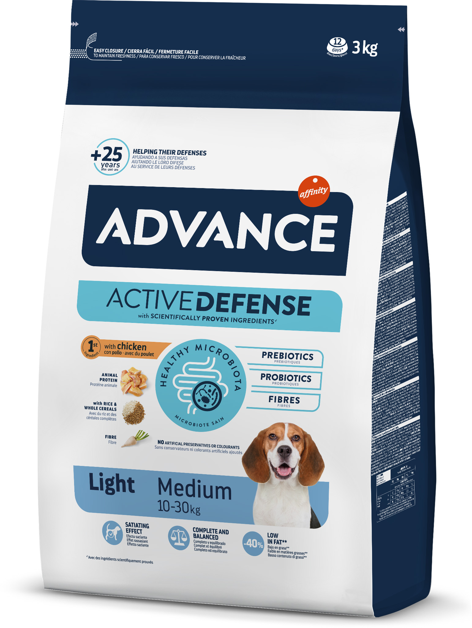 Advance Dog Medium Light 3 Kg