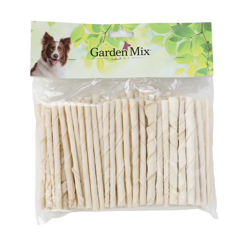 Gardenmix Sütlü Burgu Stick 4.5-5 G. 100 Lü Paket - Deri Kemik