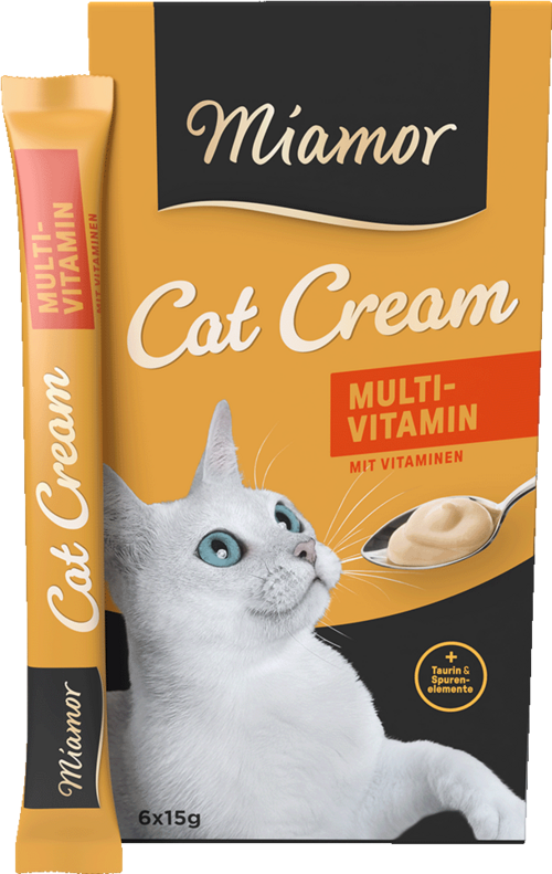 Mıamor Cream Multi Vitamin Kedi Ödülü 6x15 G