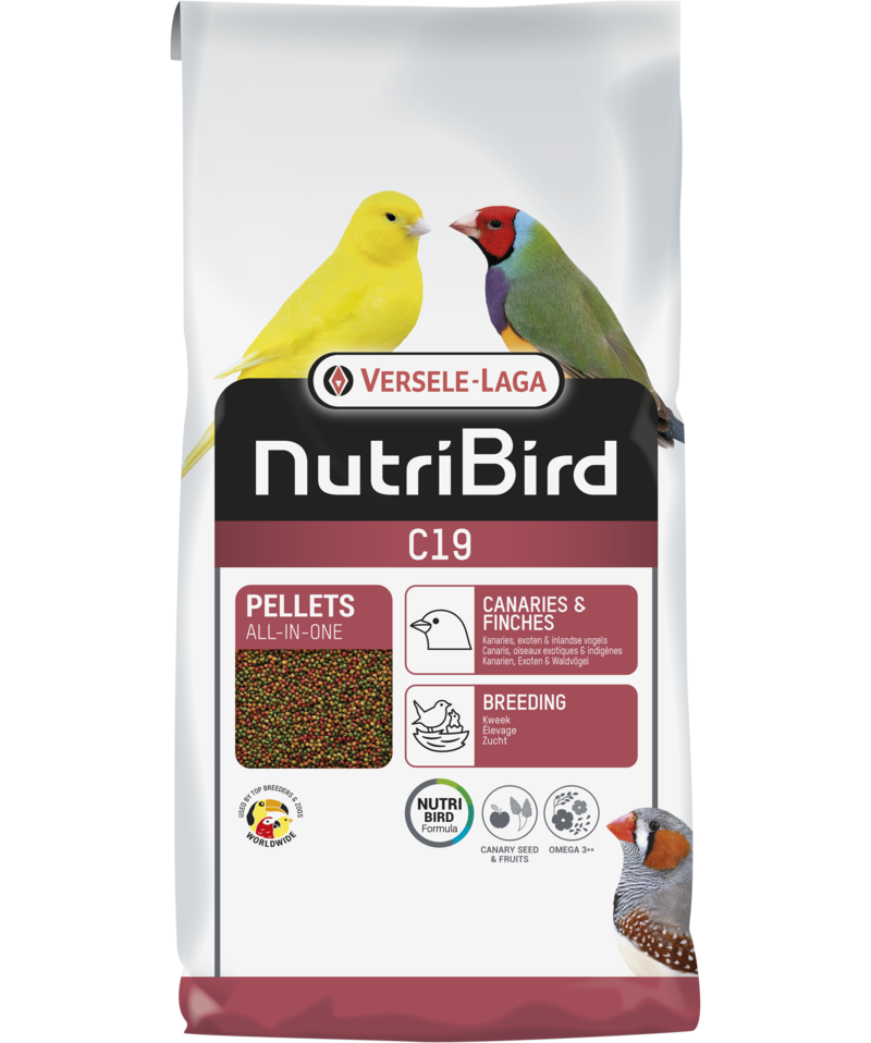 Versele Laga Nutrıbırd C19 Pelet Kanarya - Finch Pelet Yem - 3kg