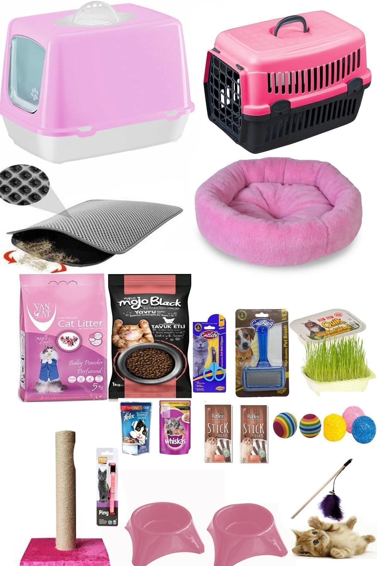 Kedi Başlangıç 20'li Paket PEMBE