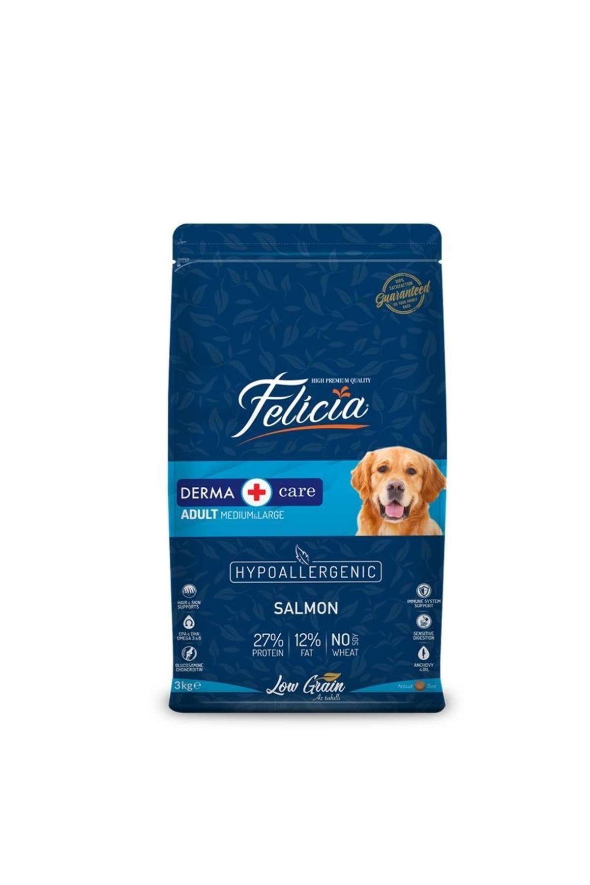 Yetişkin Somonlu Köpek Maması - 3 Kg