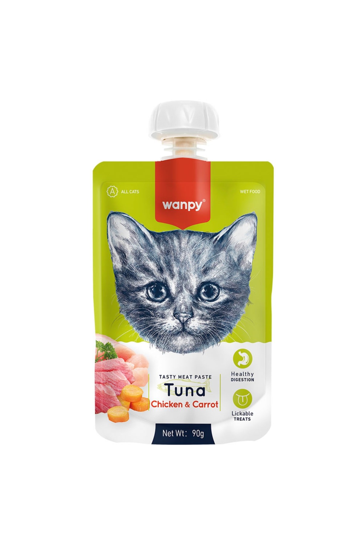 Taze Ton Balıklı&tavuklu Kedi Et Ezmesi 90 Gr