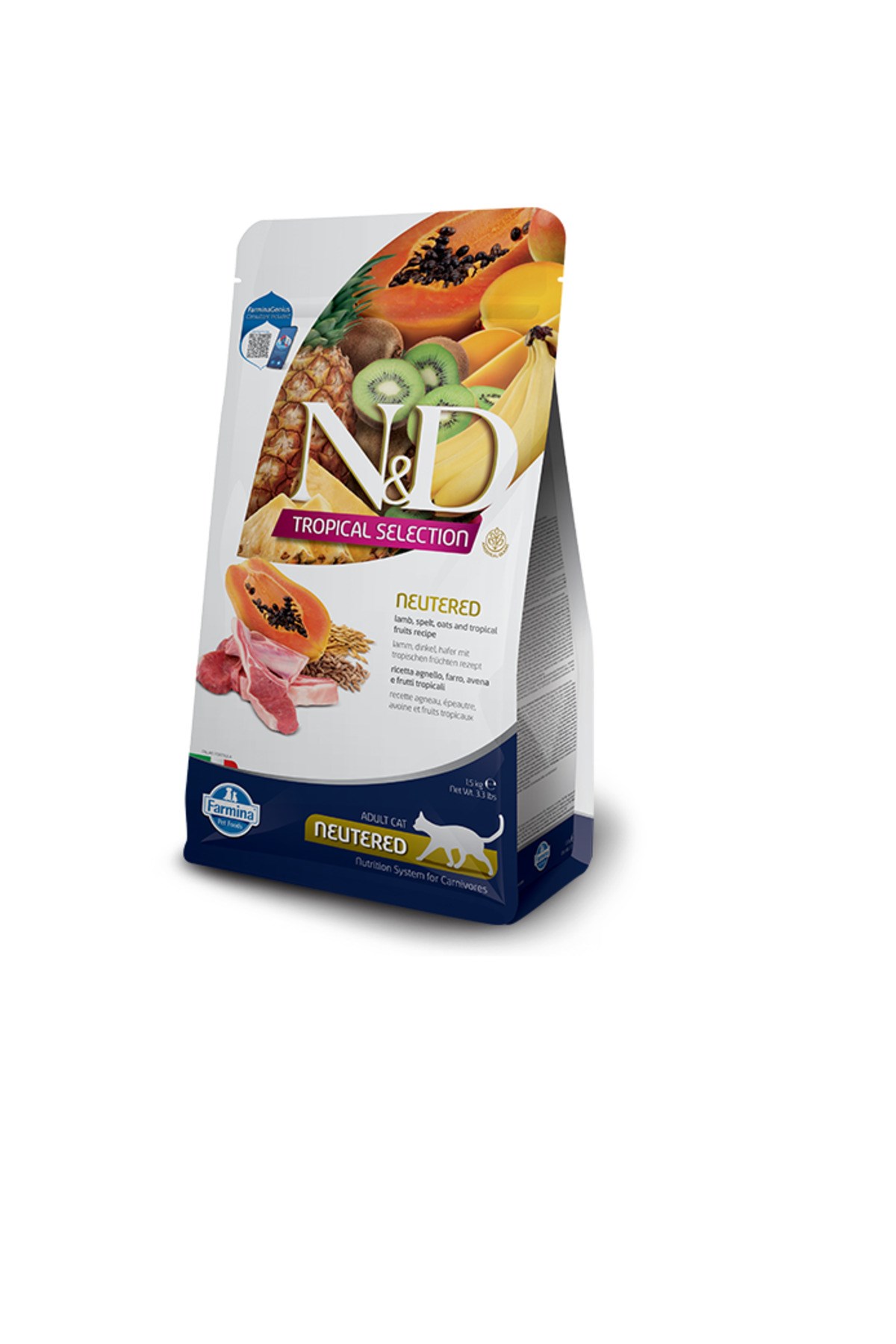 ND Tropical Selection Kuzulu Yetişkin Kısır Kedi Maması 10 Kg