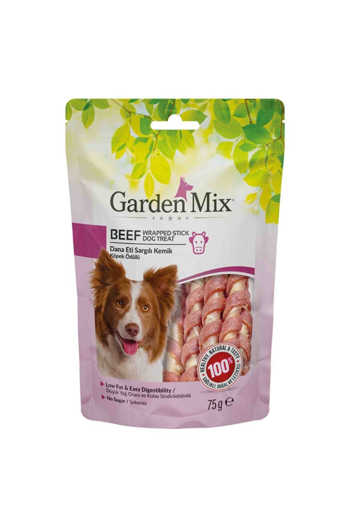 Garden Mix Dana Eti Sargılı Kemik Köpek Ödül Maması 75gr