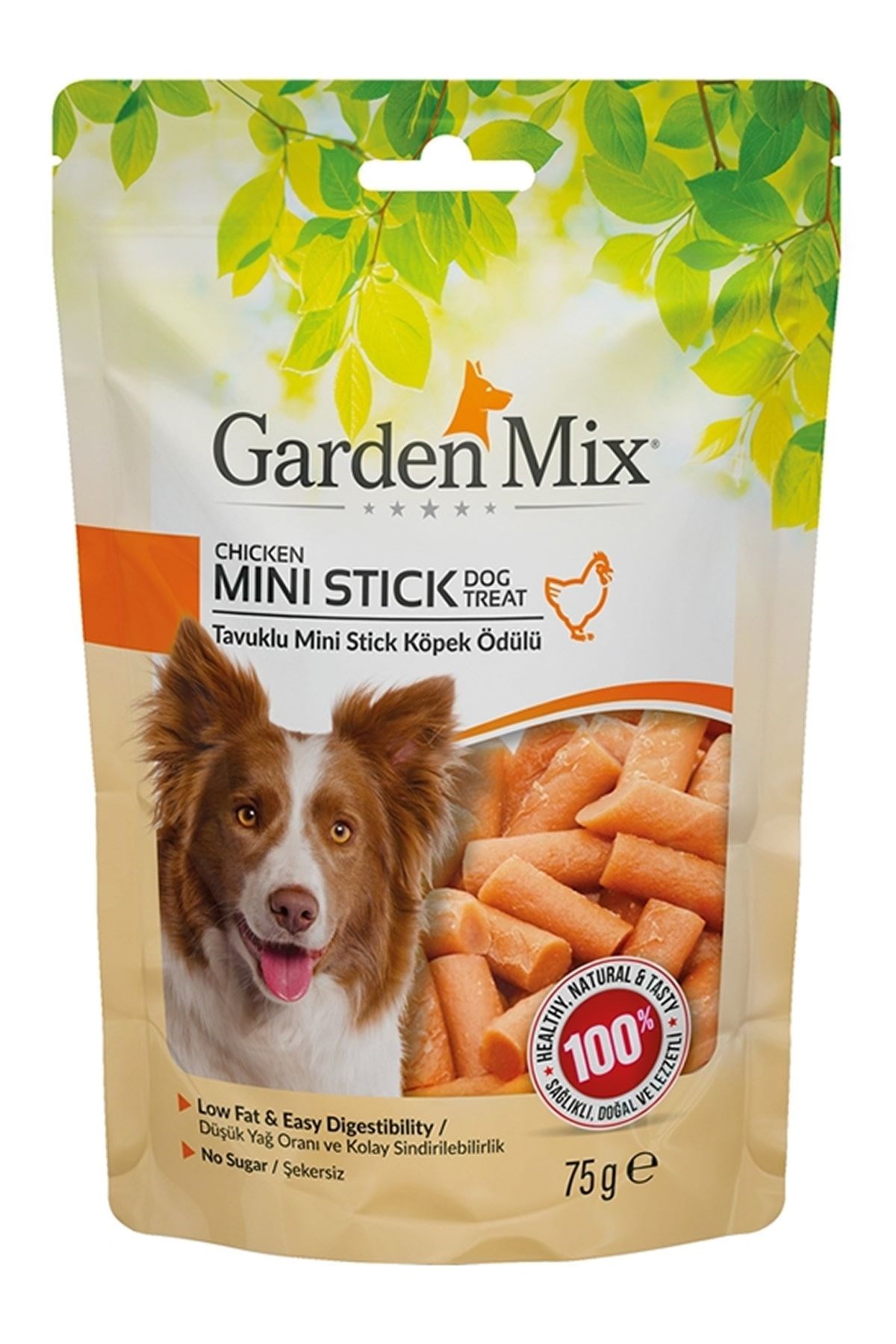 Garden Mıx Tavuklu Mini Stick Köpek Ödülü 75 Gr