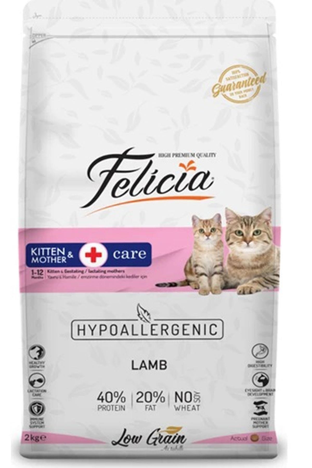 Felicia Hypoallergenic Kuzulu Düşük Tahıllı Yavru Kedi Maması 2 Kg