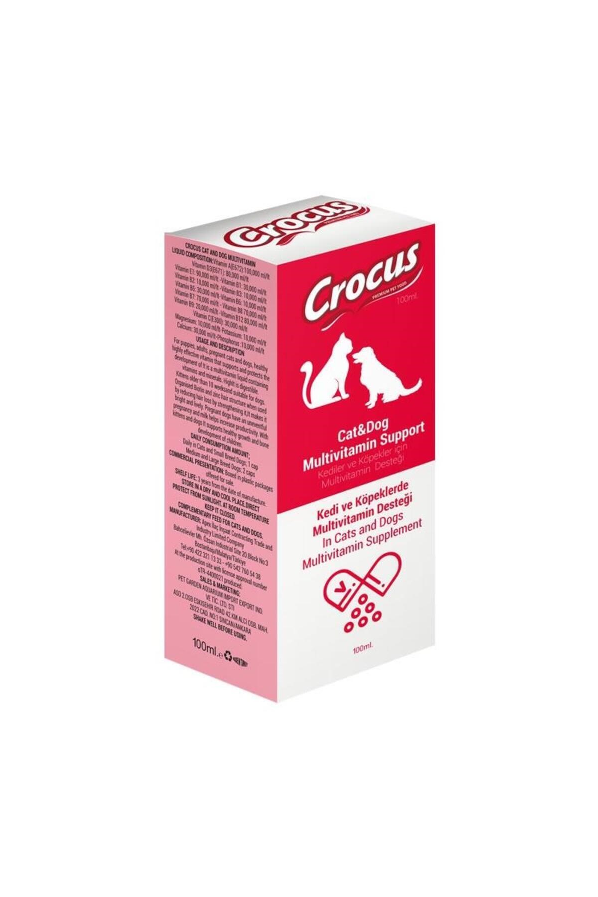 Crocus Kedi Köpek Multivitamin Destek 100ml