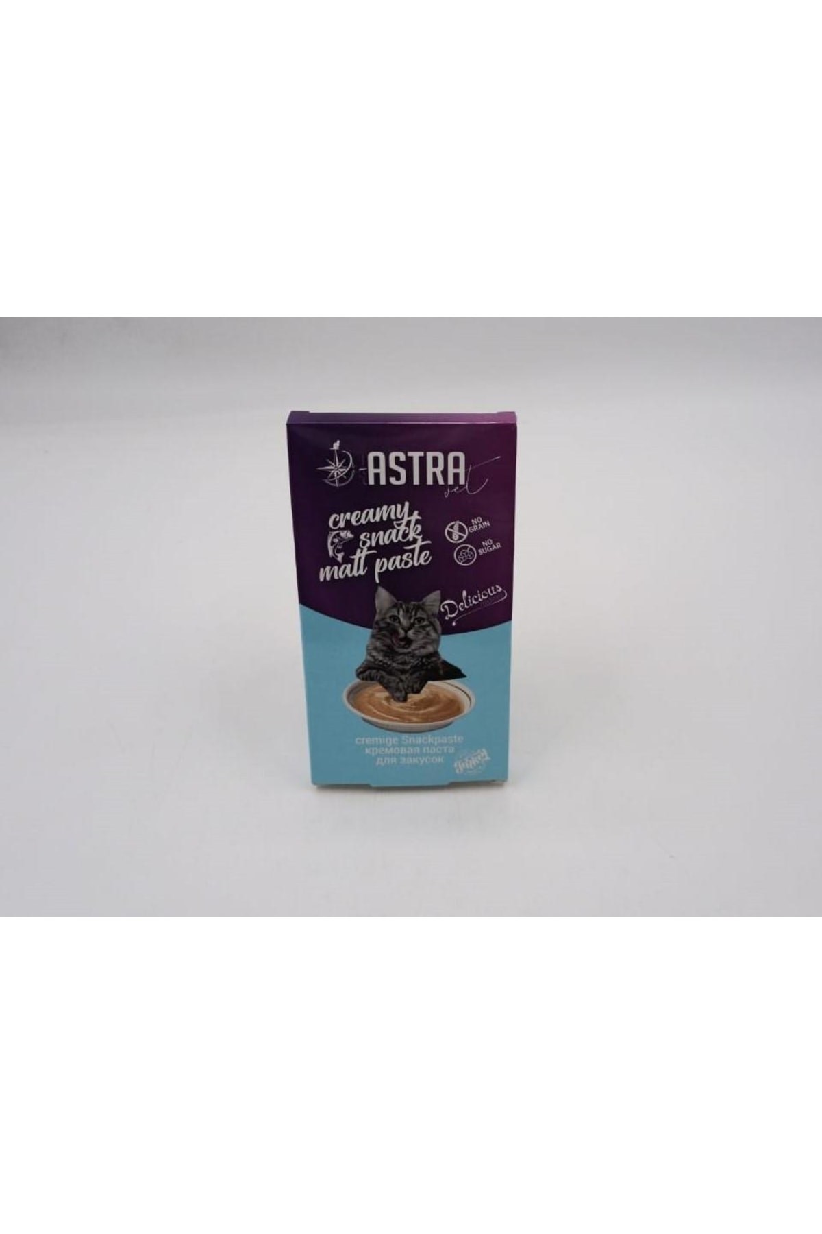 Astra Kediler Için Lezzetli Balık Etli Krema Malt 15 Gr X 4