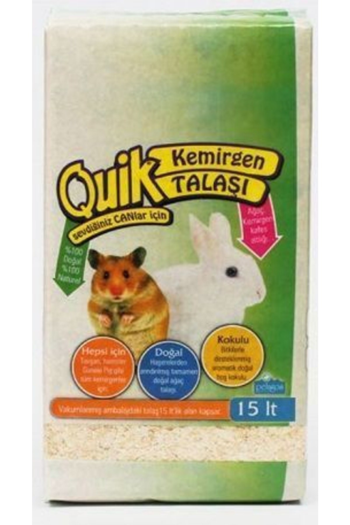 Quik Kemirgen Talaşı 15 Lt