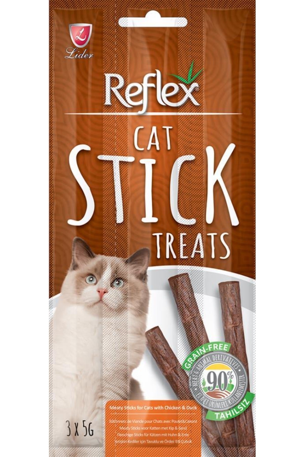 Reflex Tavuklu Ve Ördekli Kedi Stick 3 * 5 Gr