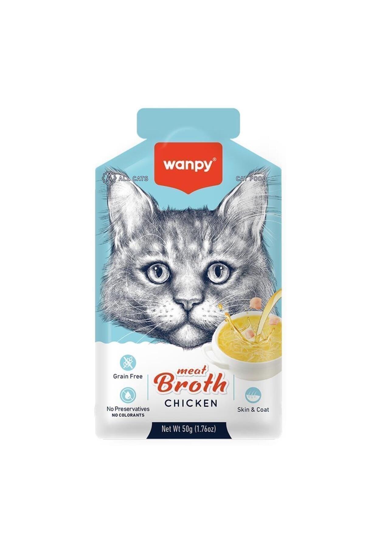 Wanpy Tavuk Etli Kedi Çorbası 50 Gr