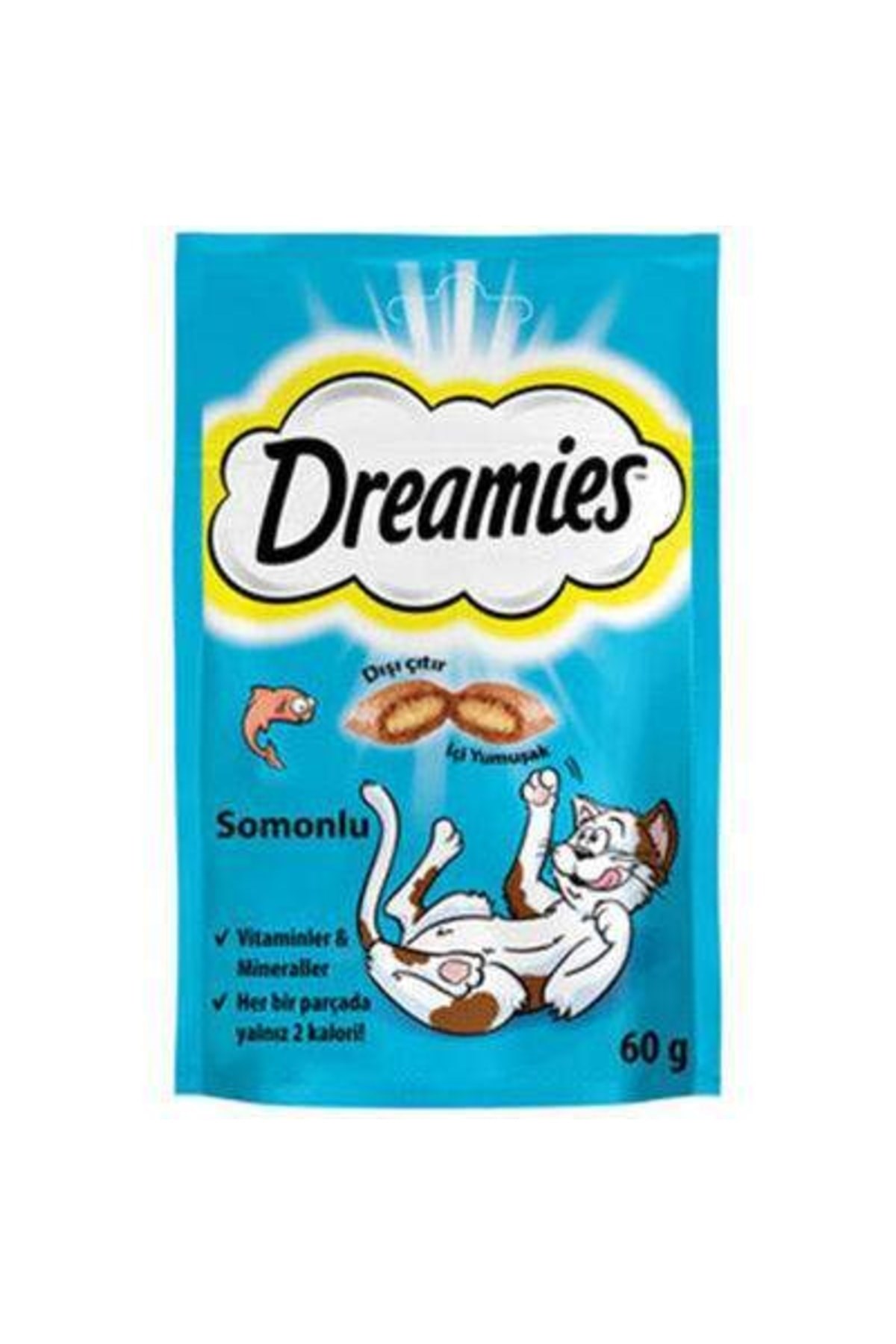 Dreamies Somonlu Kedi Ödül Maması 60 gr