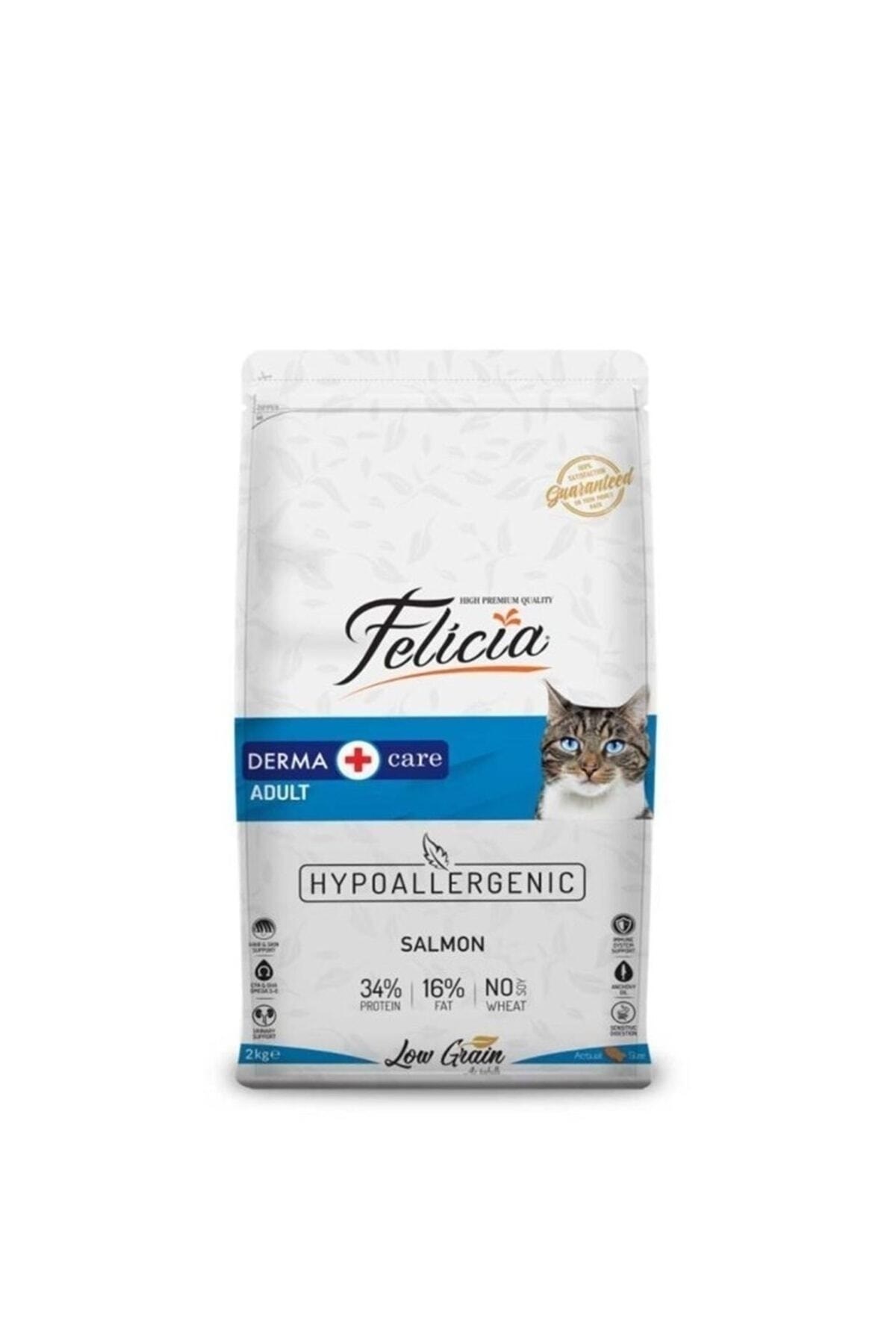 Felicia Somonlu Yetişkin Kedi Maması Düşük Tahıllı Hipoalerjenik 2kg