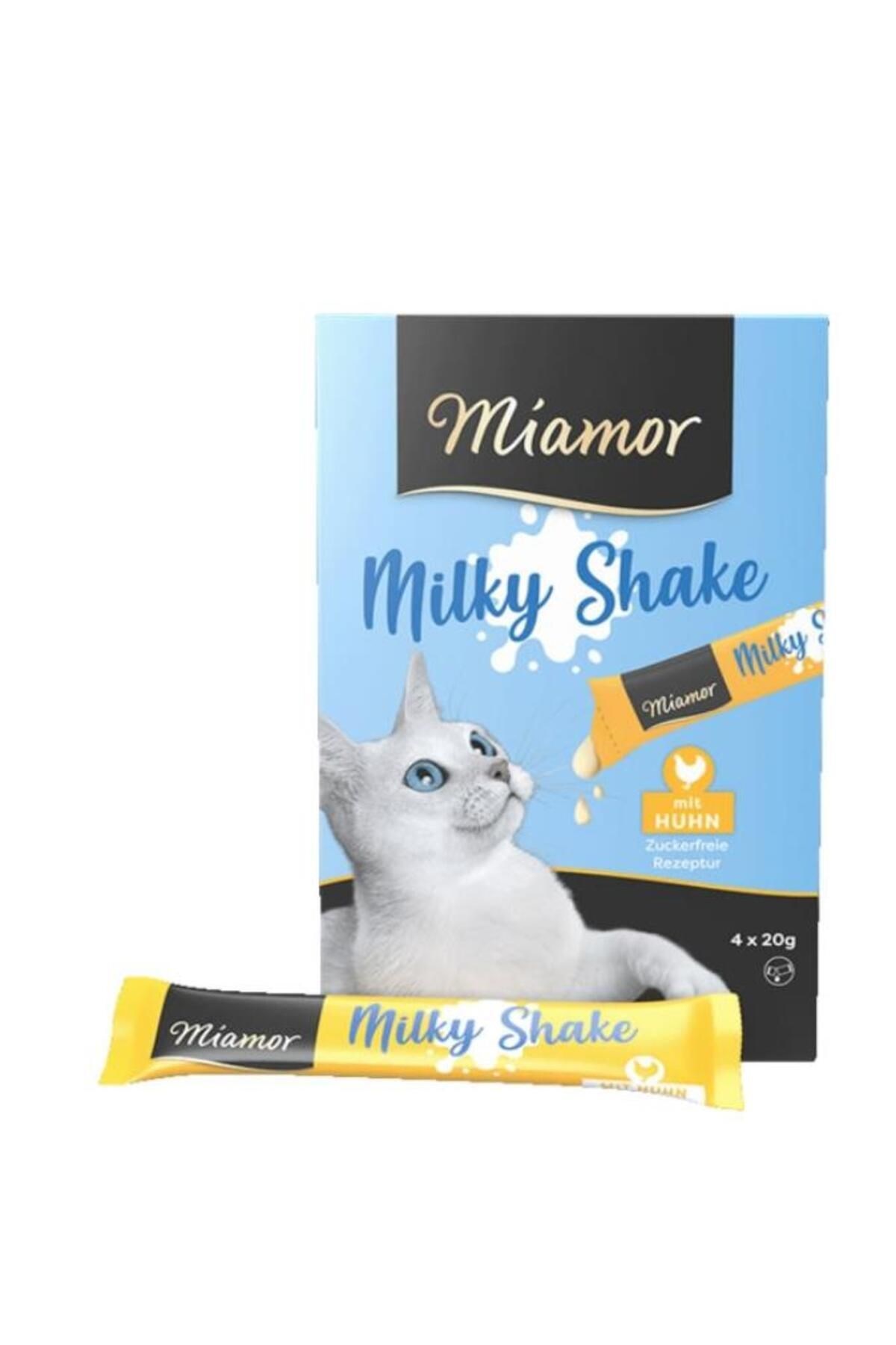 Miamor Milky Shake Tavuklu Sıvı Kedi Ödül Maması 4 Adet 20 gr