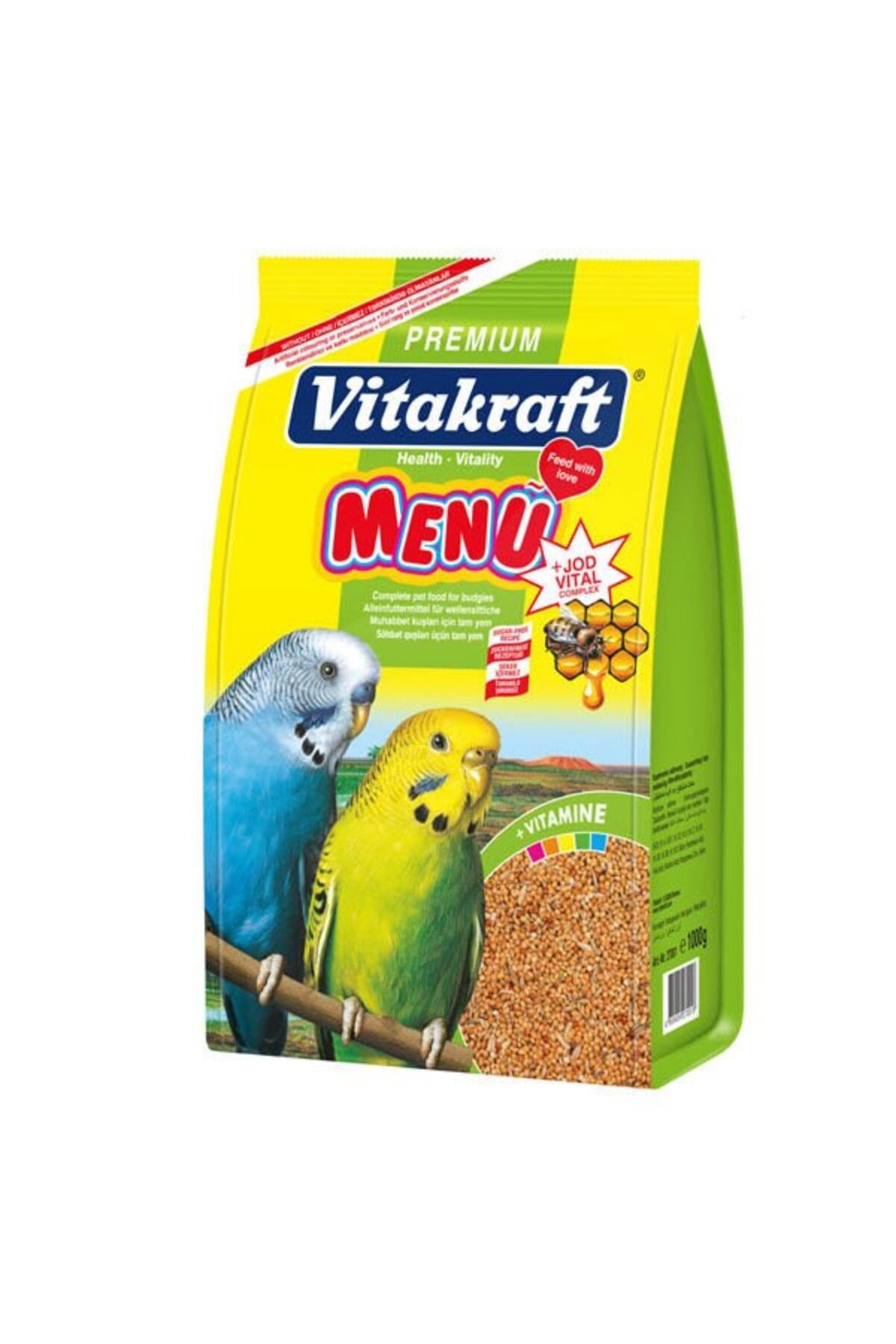 Vitakraft Muhabbet Kuşu Yemi 1000gr