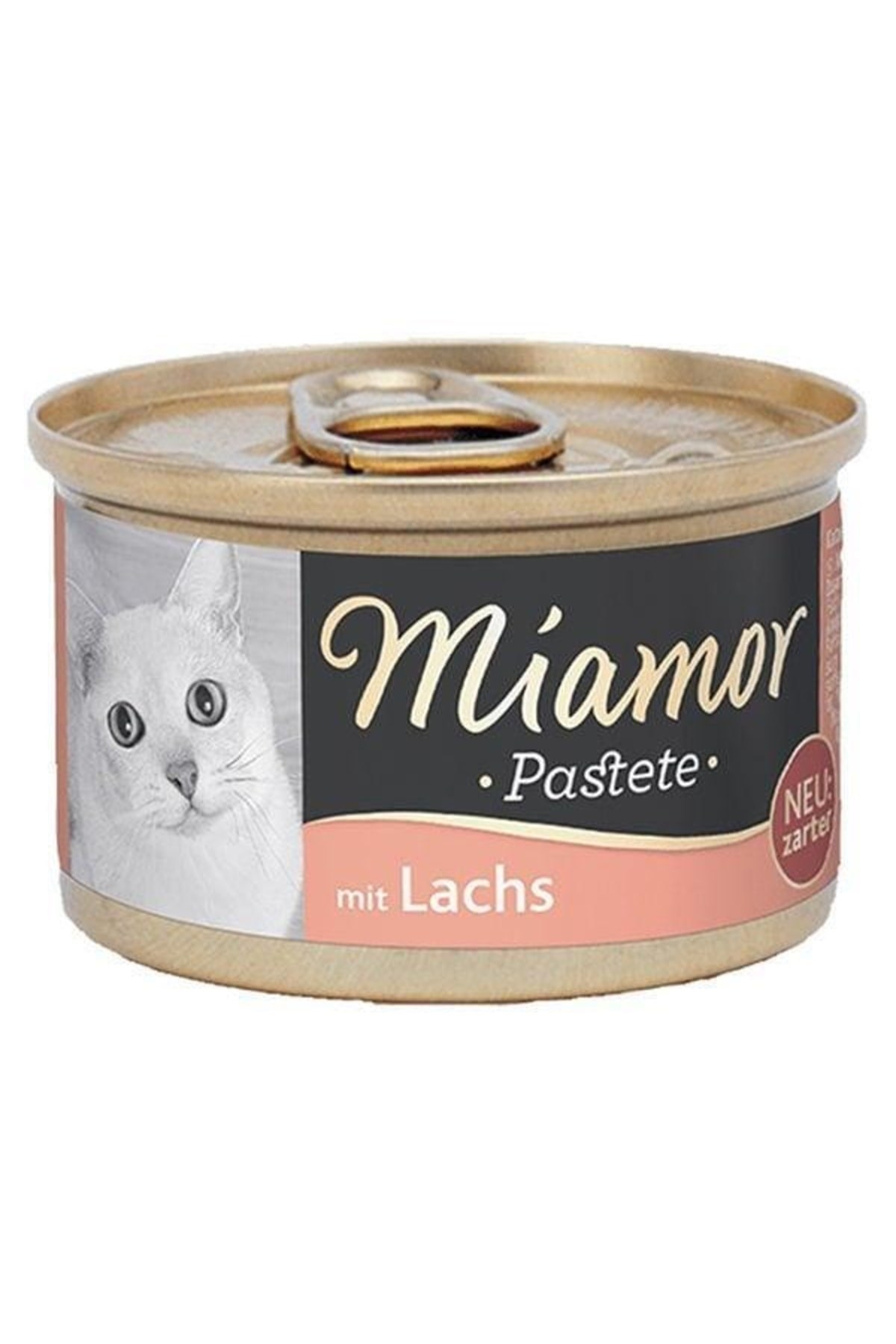 Miamor Pastete Somonlu Tahılsız Kedi Konservesi 85 gr