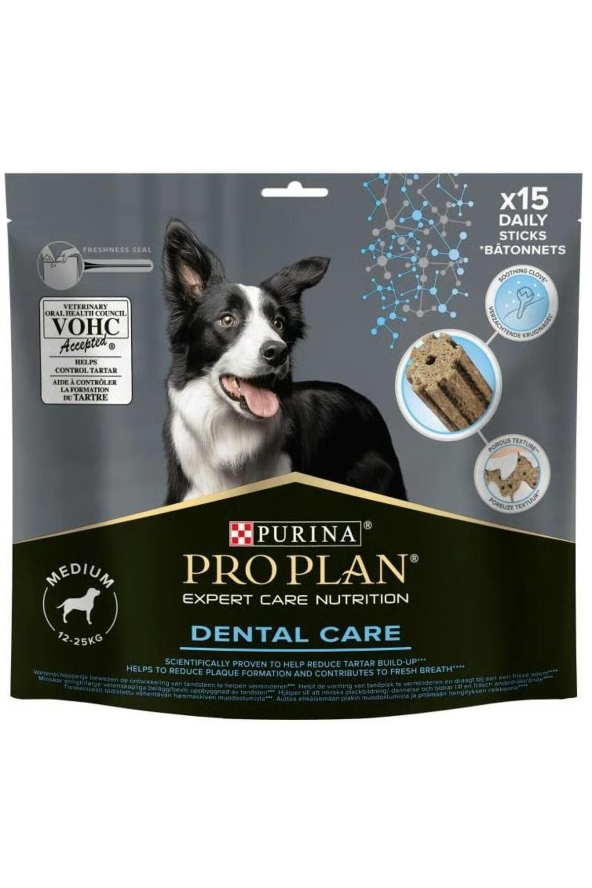 Purina Pro Plan Dental Care Orta Irk Köpek Ödül Maması 5x34 Gr